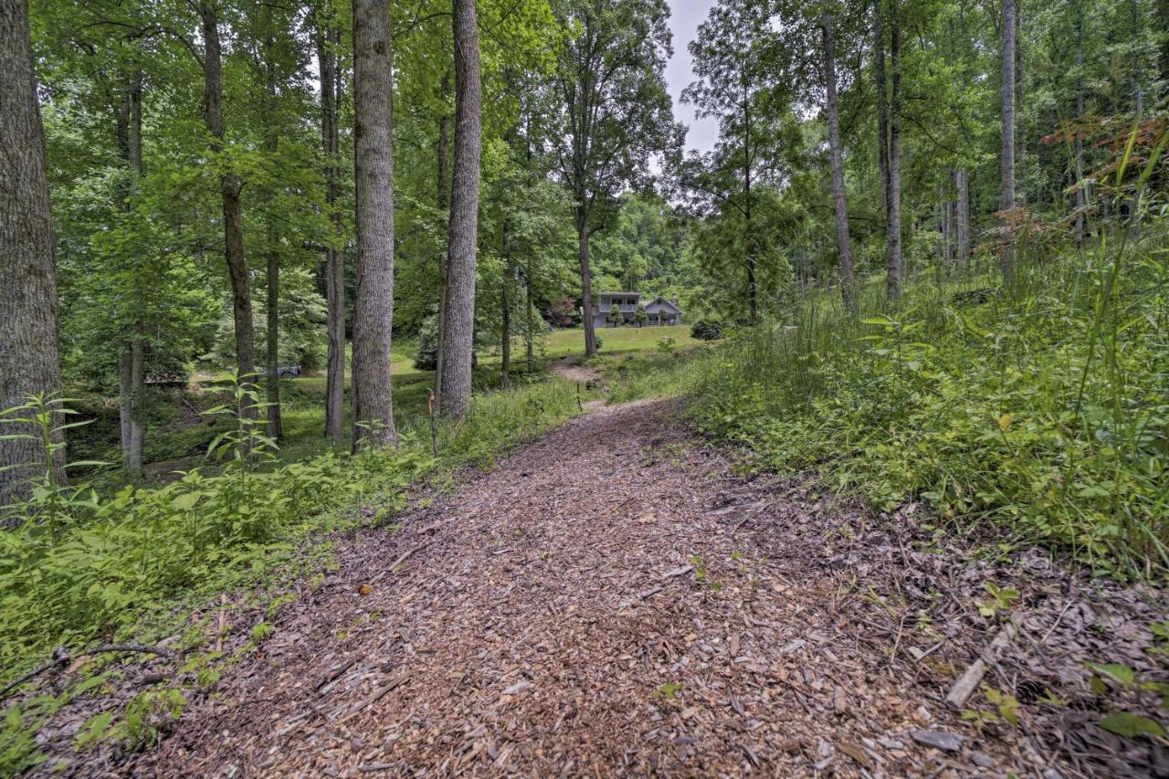 Bryson City Home With Private Fire Pit And Creek! מראה חיצוני תמונה